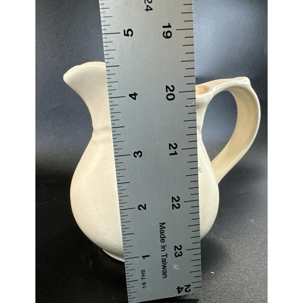 Vintage Pfaltzgraff Remembrance Creamer Floral Beige Retired Old Castle